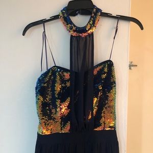 Women’s Lulumari Dark Blue Long Dress